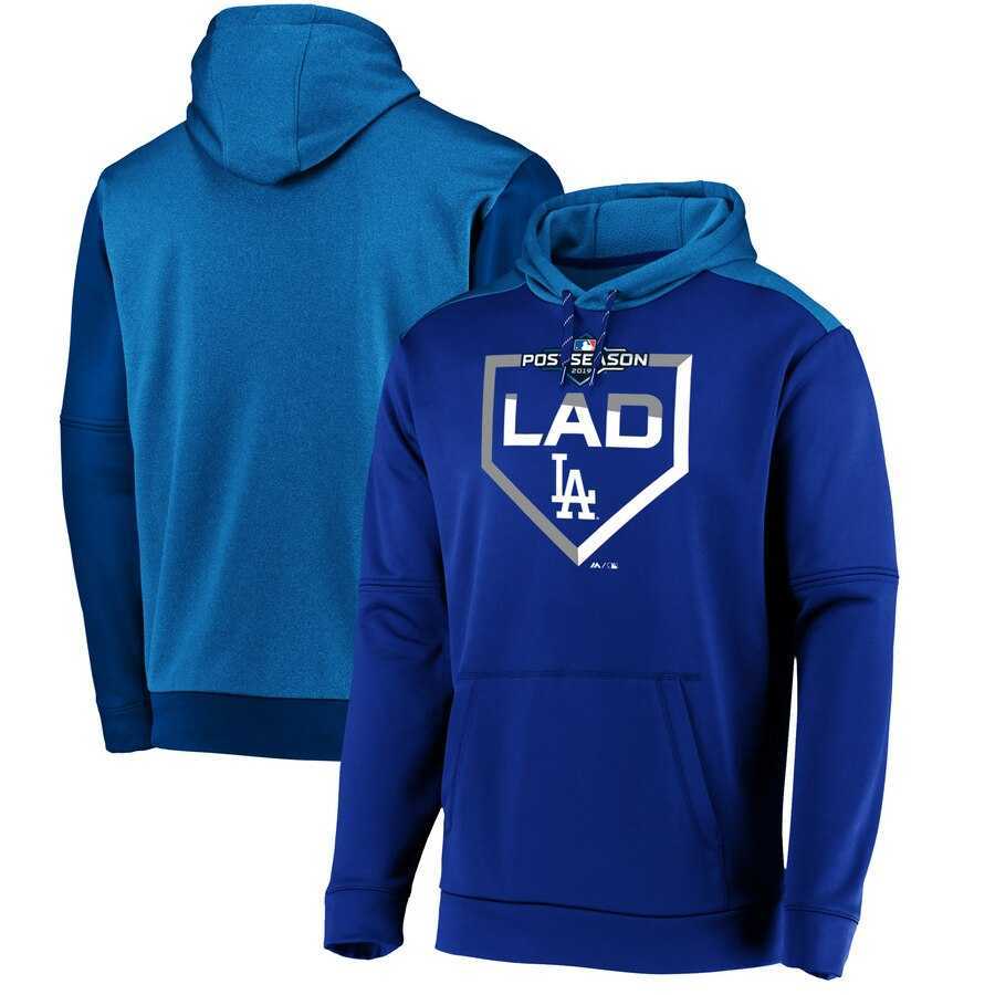 Men's Los Angeles Dodgers Majestic 2019 Postseason Dugout Authentic Pullover Hoodie Royal,We sell and wholesale Men's Los Angeles Dodgers Majestic 2019 Postseason Dugout Authentic Pullover Hoodie Royal on line form chian!